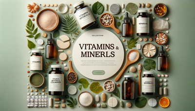 HarmonyRoots Vitamins & Minerals Collection: Your Daily Dose of Wellness