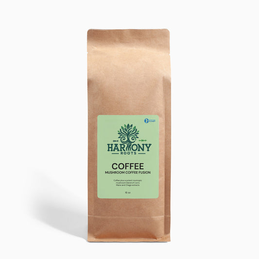 Mushroom Coffee Fusion - Lion’s Mane & Chaga 16oz