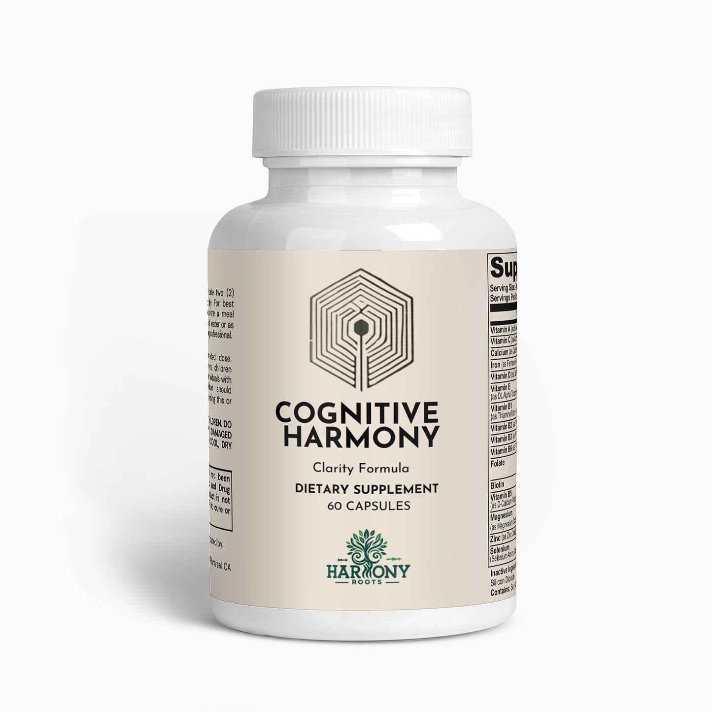 Cognitive Harmony - Nootropic Brain & Focus Formula