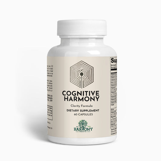 Cognitive Harmony - Nootropic Brain & Focus Formula