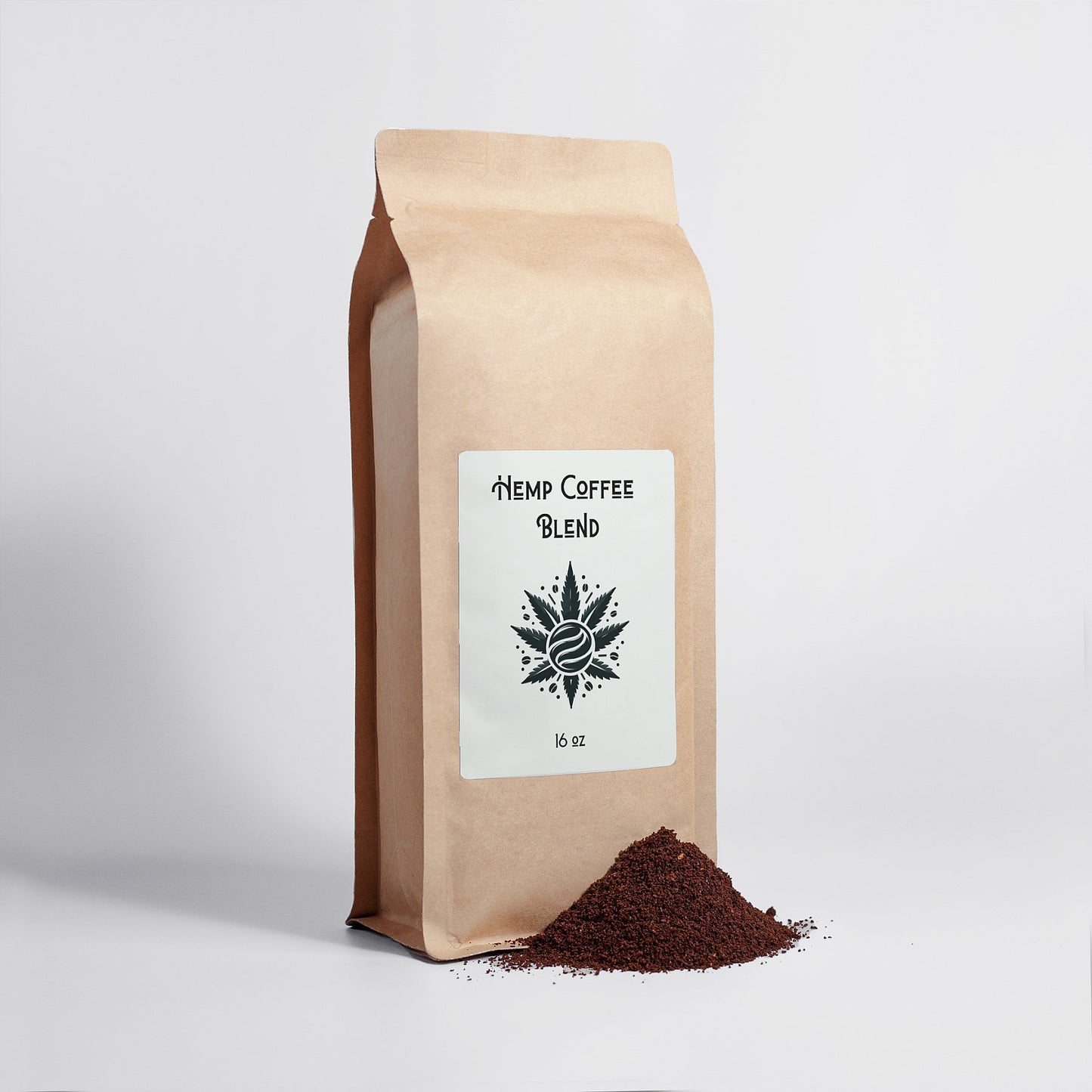 Organic Hemp Coffee Blend - Medium Roast 16oz
