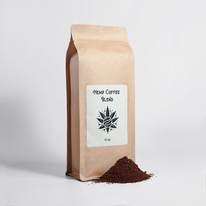Organic Hemp Coffee Blend - Medium Roast 16oz