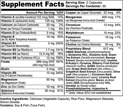 Cognitive Harmony - Nootropic Brain & Focus Formula